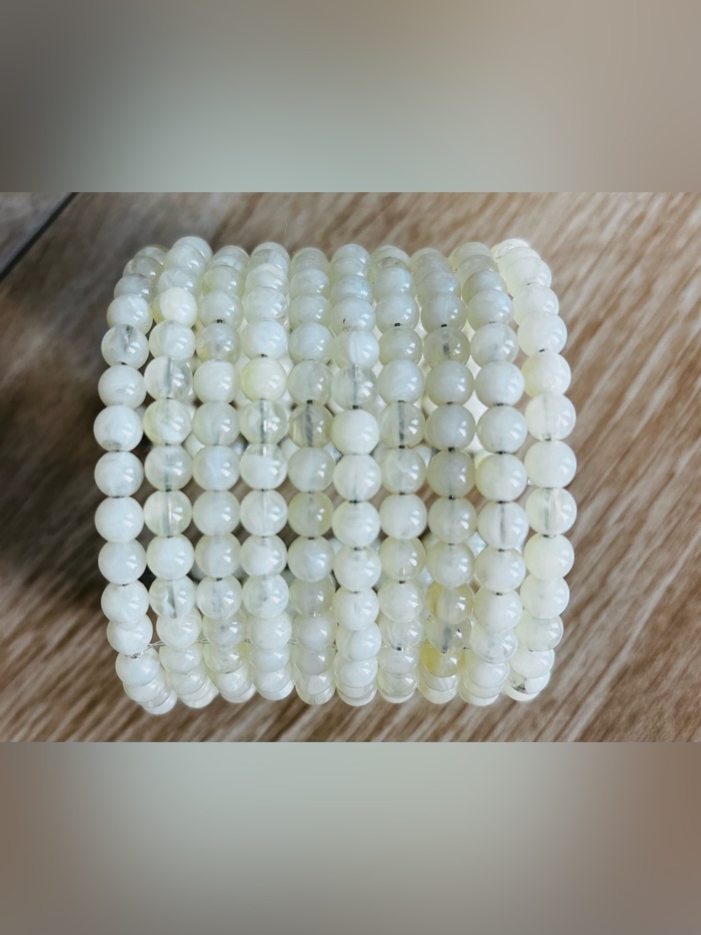 Classic White Beaded Summer Clutch